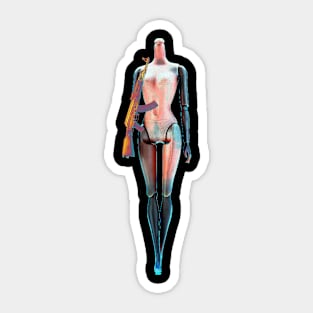 BATTLE BARBIE Sticker